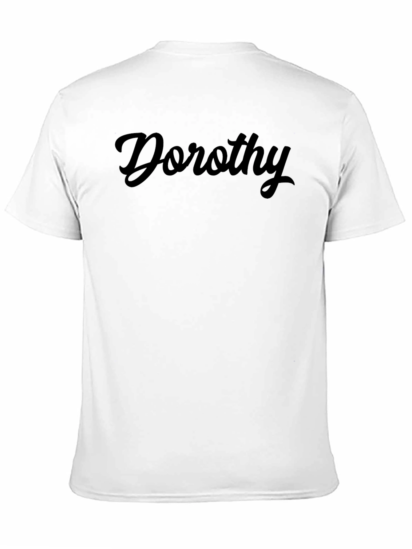 Dorothy Script Black T-Shirt