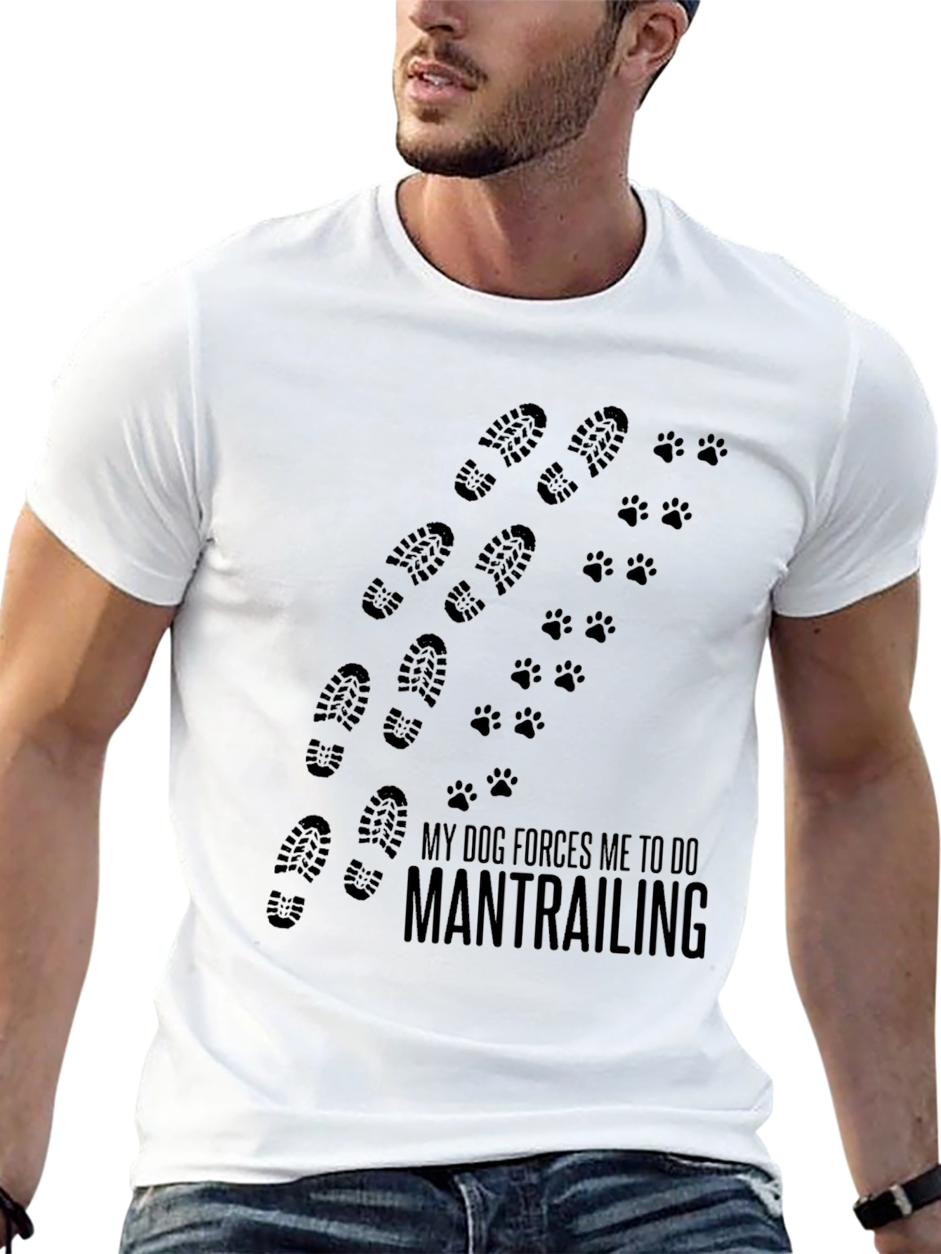 Mantrailing Dog Lover T-Shirt
