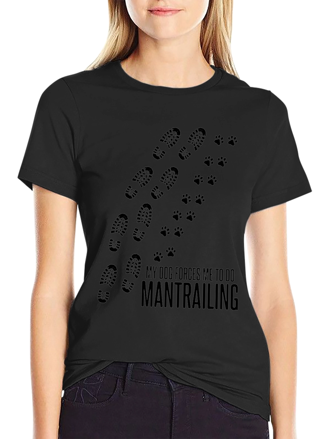 Mantrailing Dog Lover T-Shirt