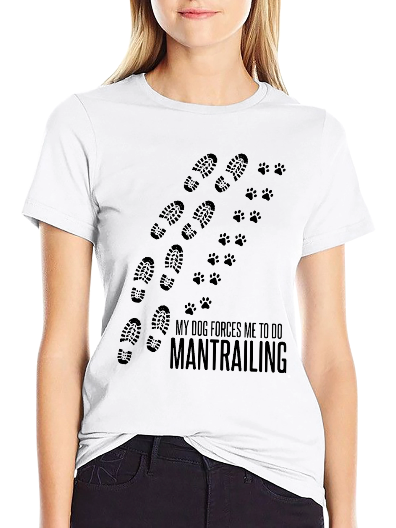 Mantrailing Dog Lover T-Shirt