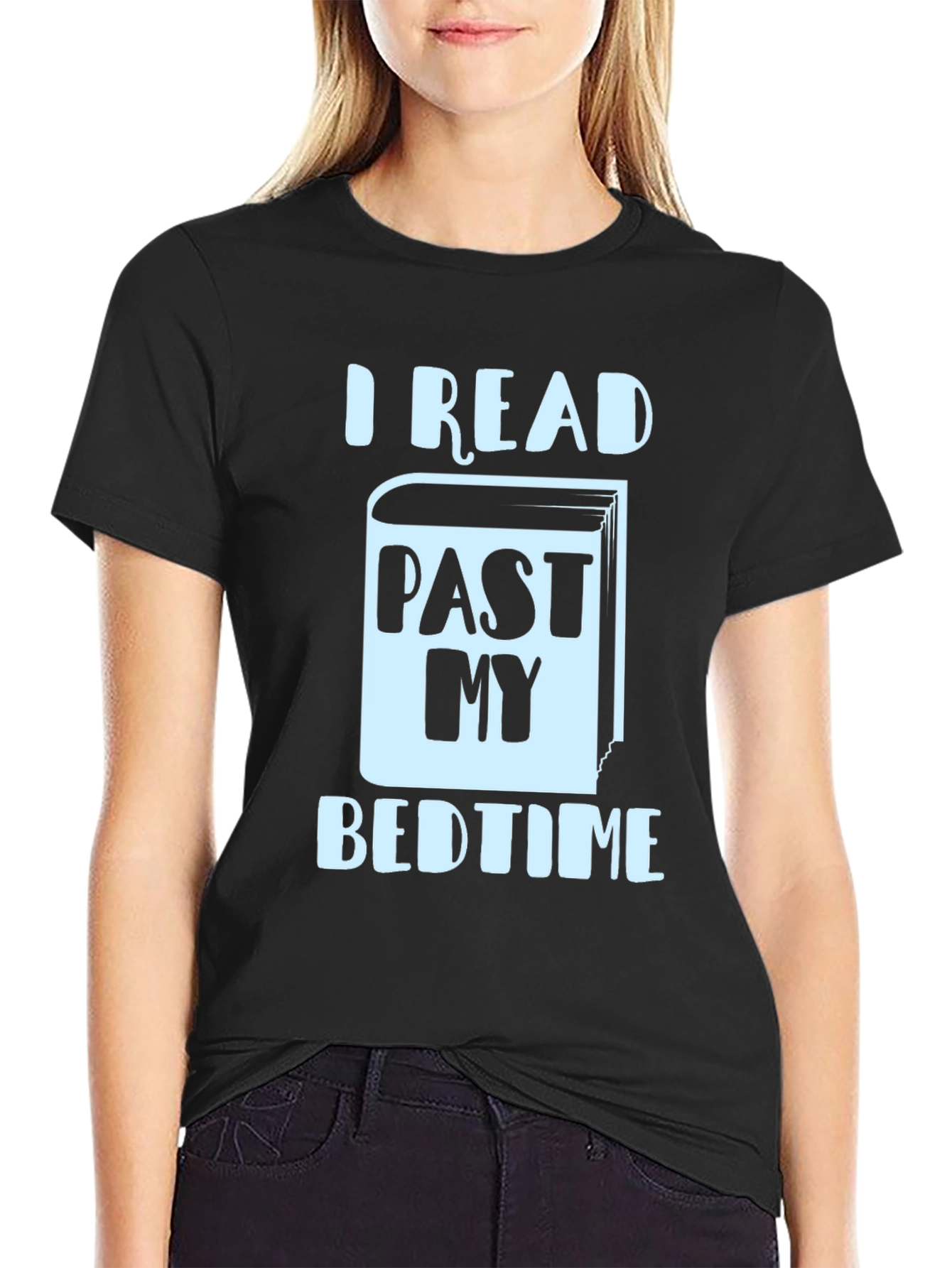 I Read Past My Bedtime T-Shirt - Book Lover