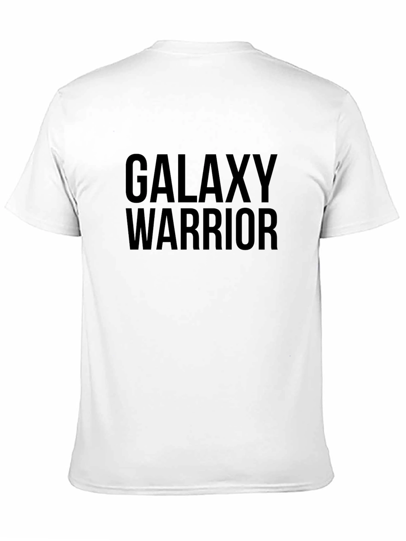 Galaxy Warrior Black Graphic Tee