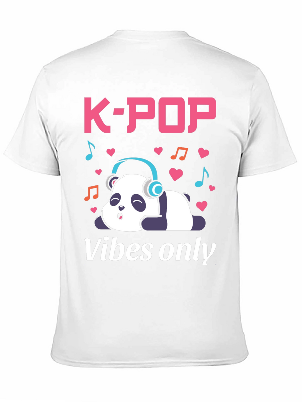 K-Pop Vibes Only Panda T-Shirt