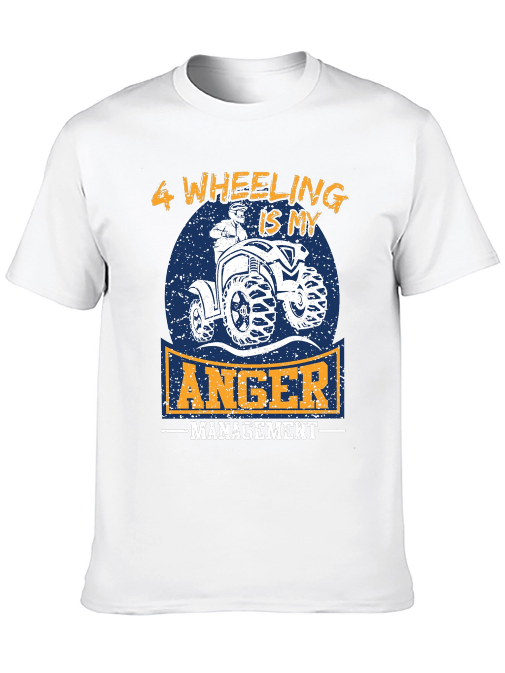 4 Wheeling Anger Management Graphic T-Shirt