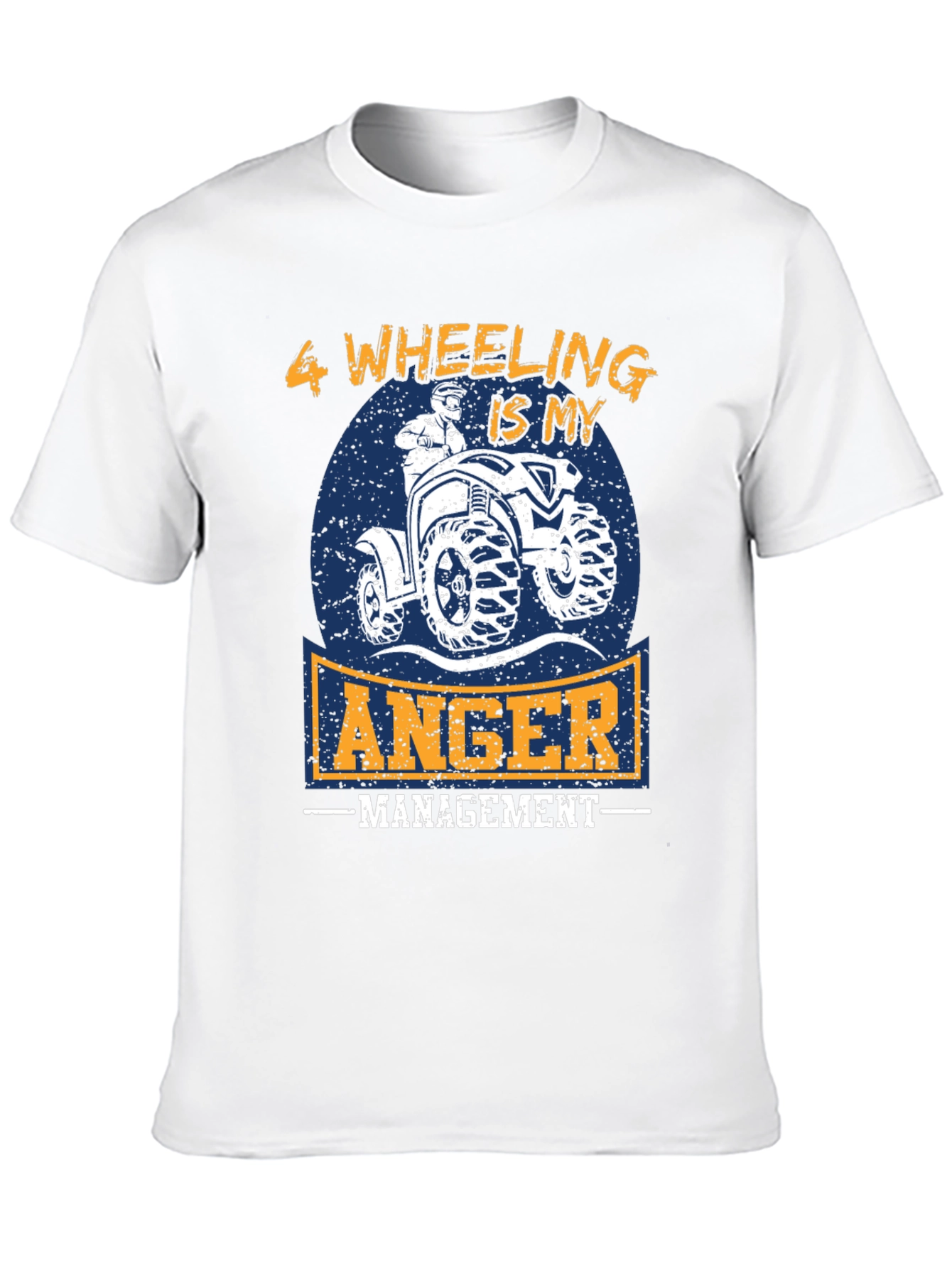 4 Wheeling Anger Management Graphic T-Shirt