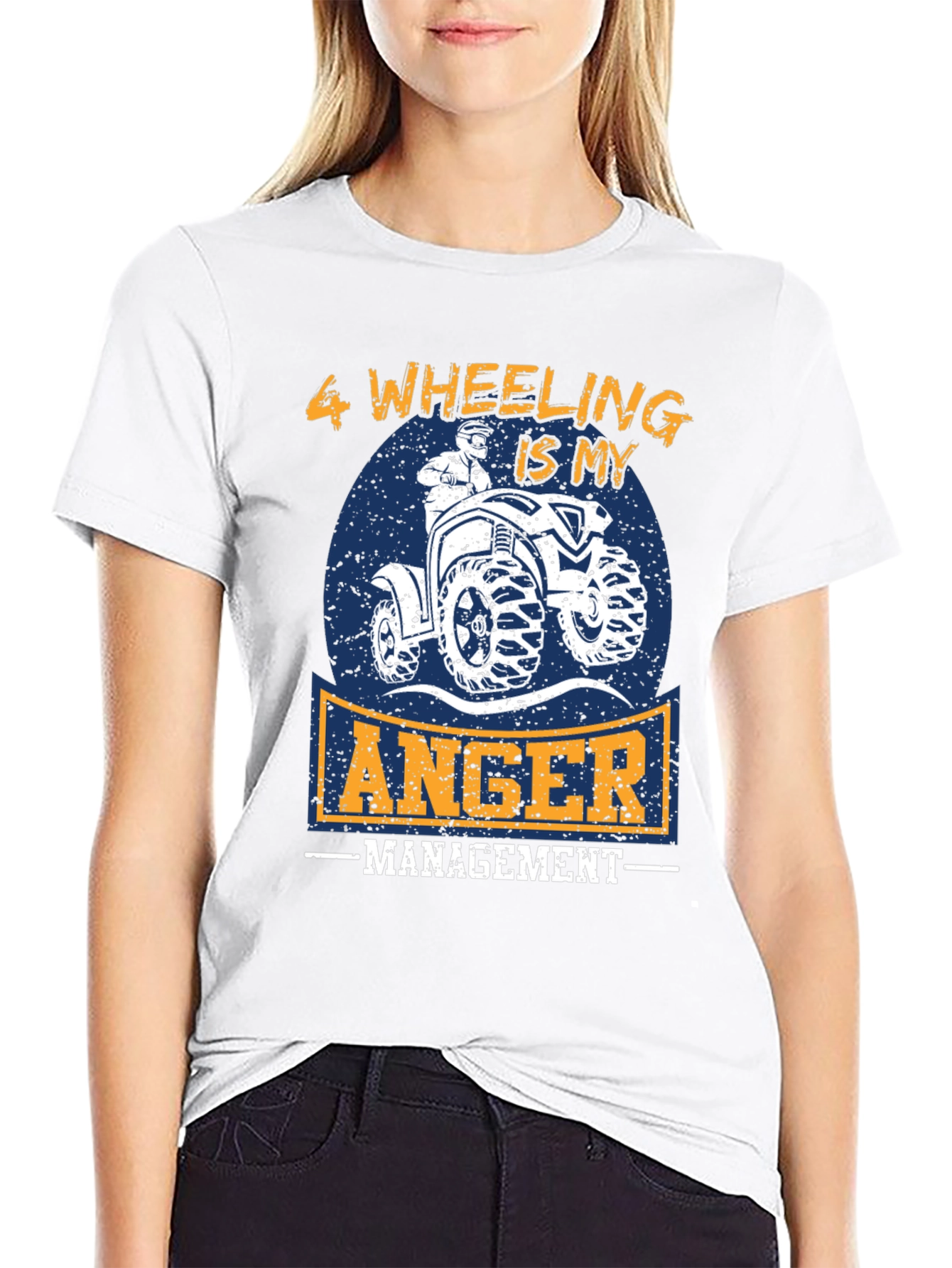 4 Wheeling Anger Management Graphic T-Shirt