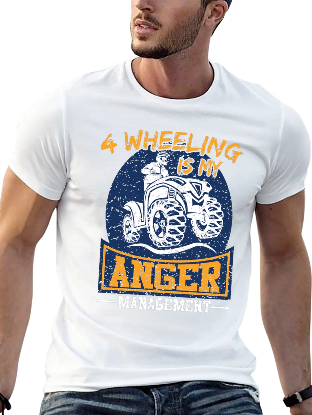 4 Wheeling Anger Management Graphic T-Shirt