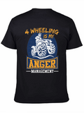 4 Wheeling Anger Management Graphic T-Shirt