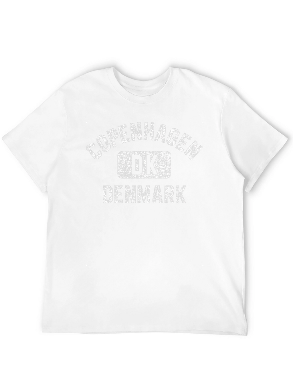 Copenhagen Denmark DK Black Graphic T-Shirt