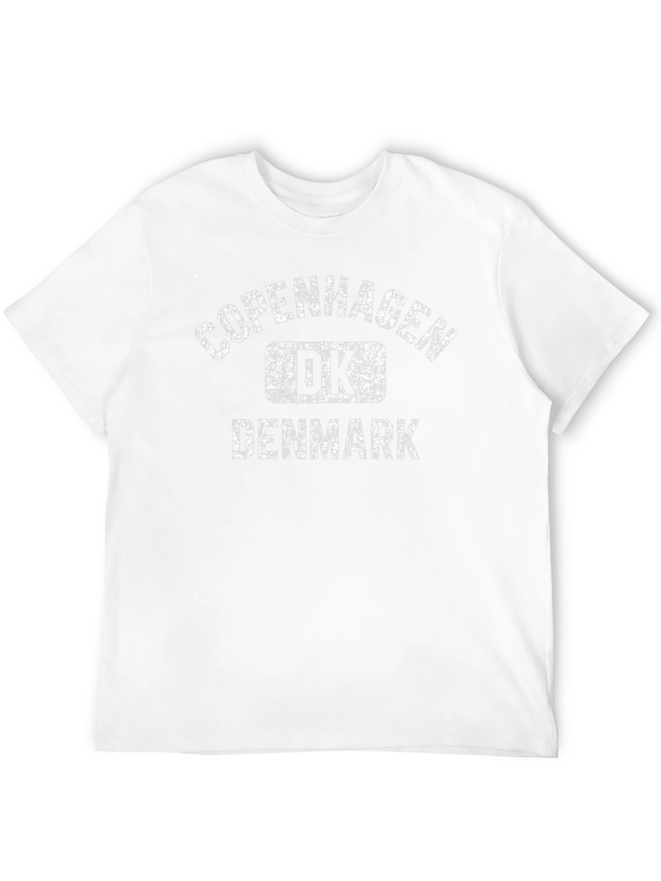 Copenhagen Denmark DK Black Graphic T-Shirt