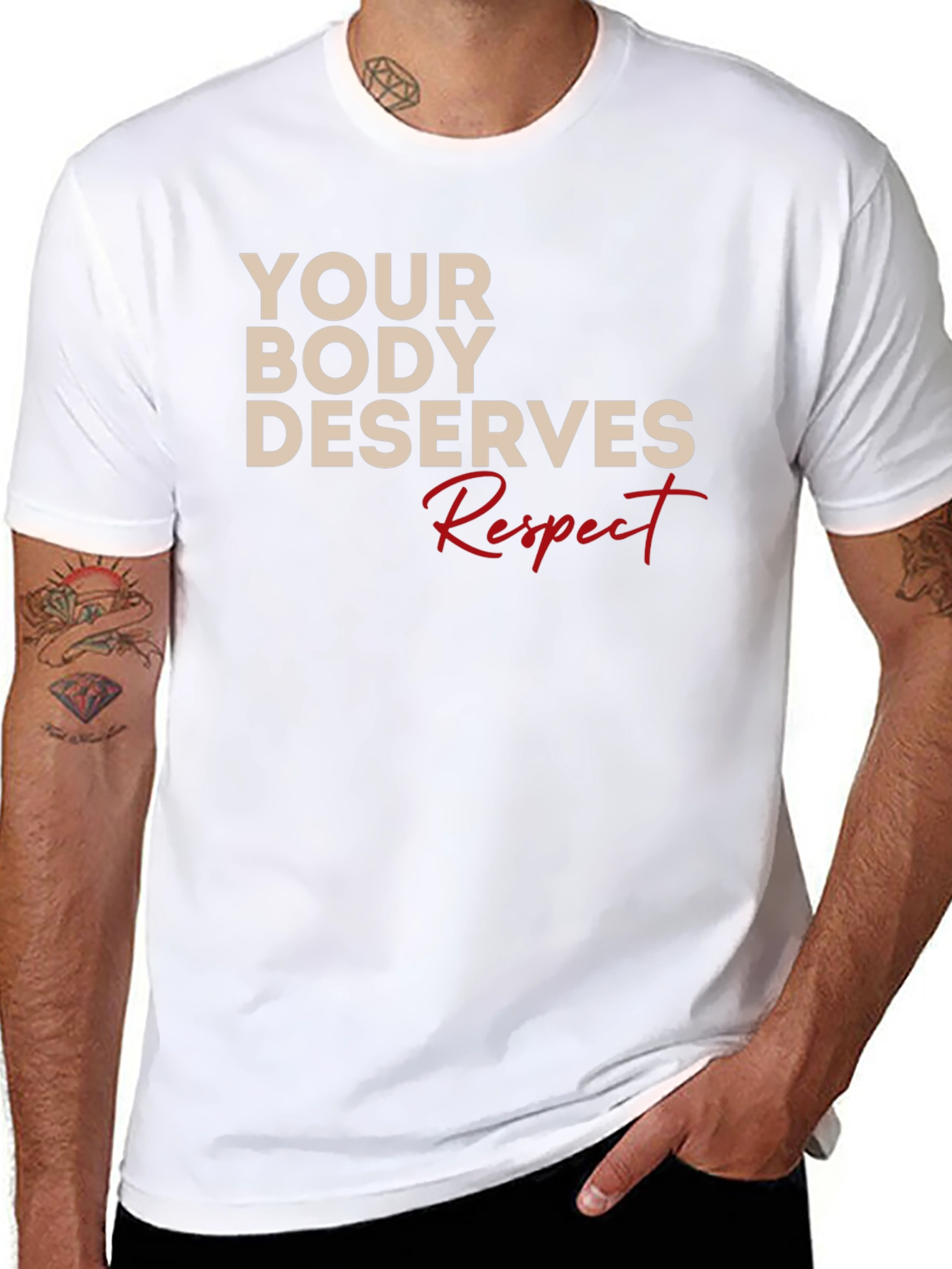 Body Respect T-Shirt - Motivational Tee