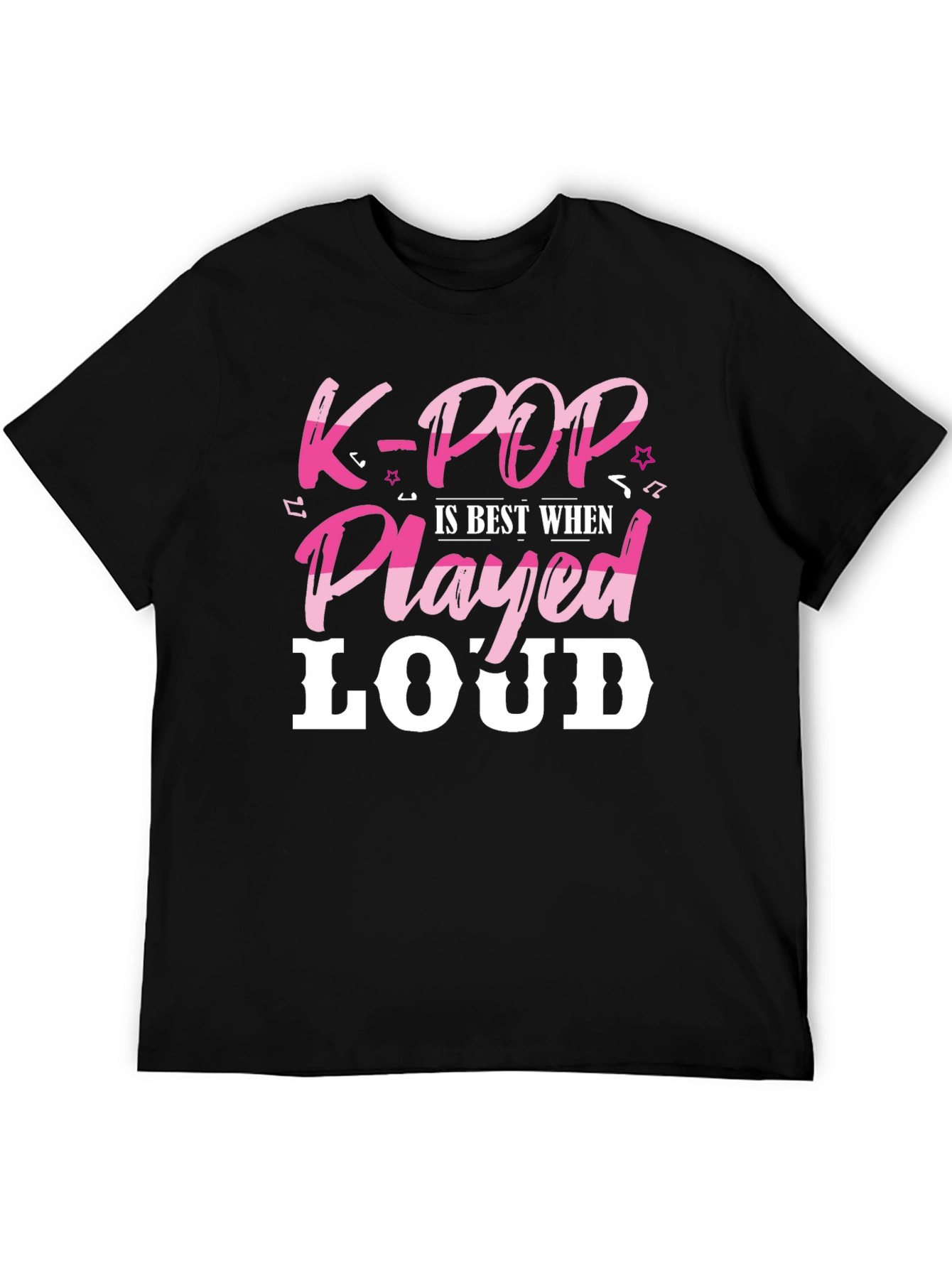 K-POP Loud Music T-Shirt - Stylish Graphic Tee