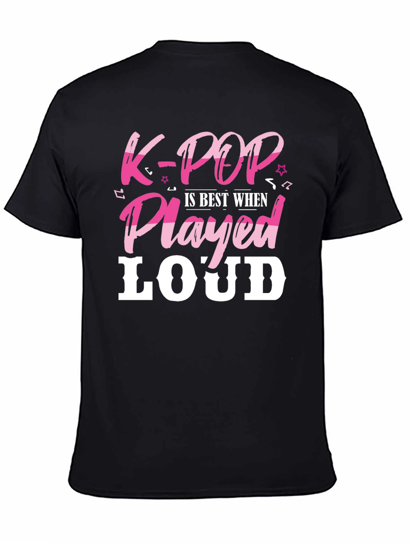 K-POP Loud Music T-Shirt - Stylish Graphic Tee