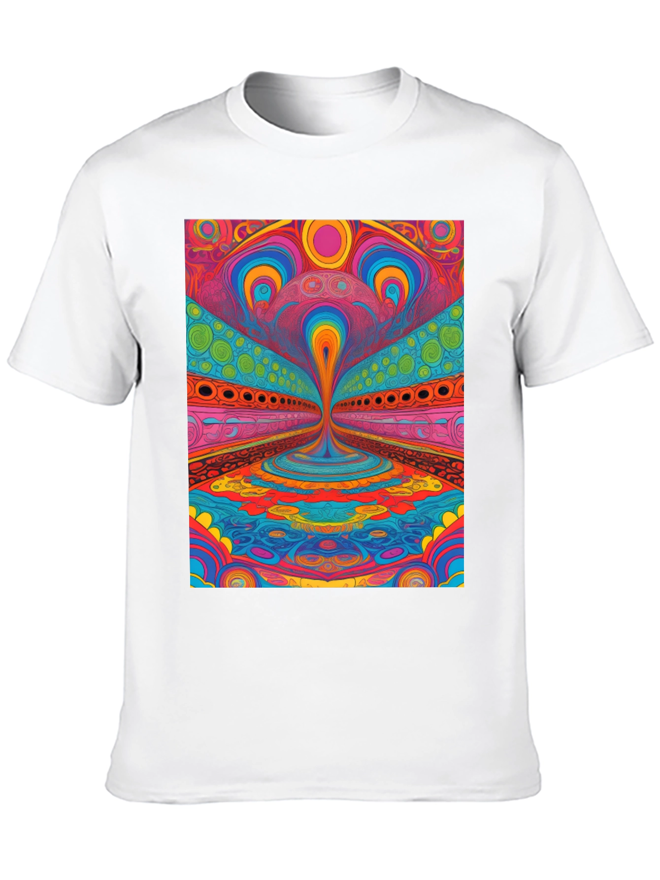 Psychedelic Art T-Shirt - Vibrant Graphic Tee
