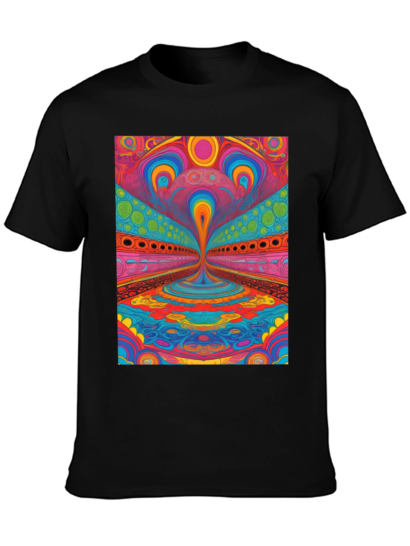 Psychedelic Art T-Shirt - Vibrant Graphic Tee