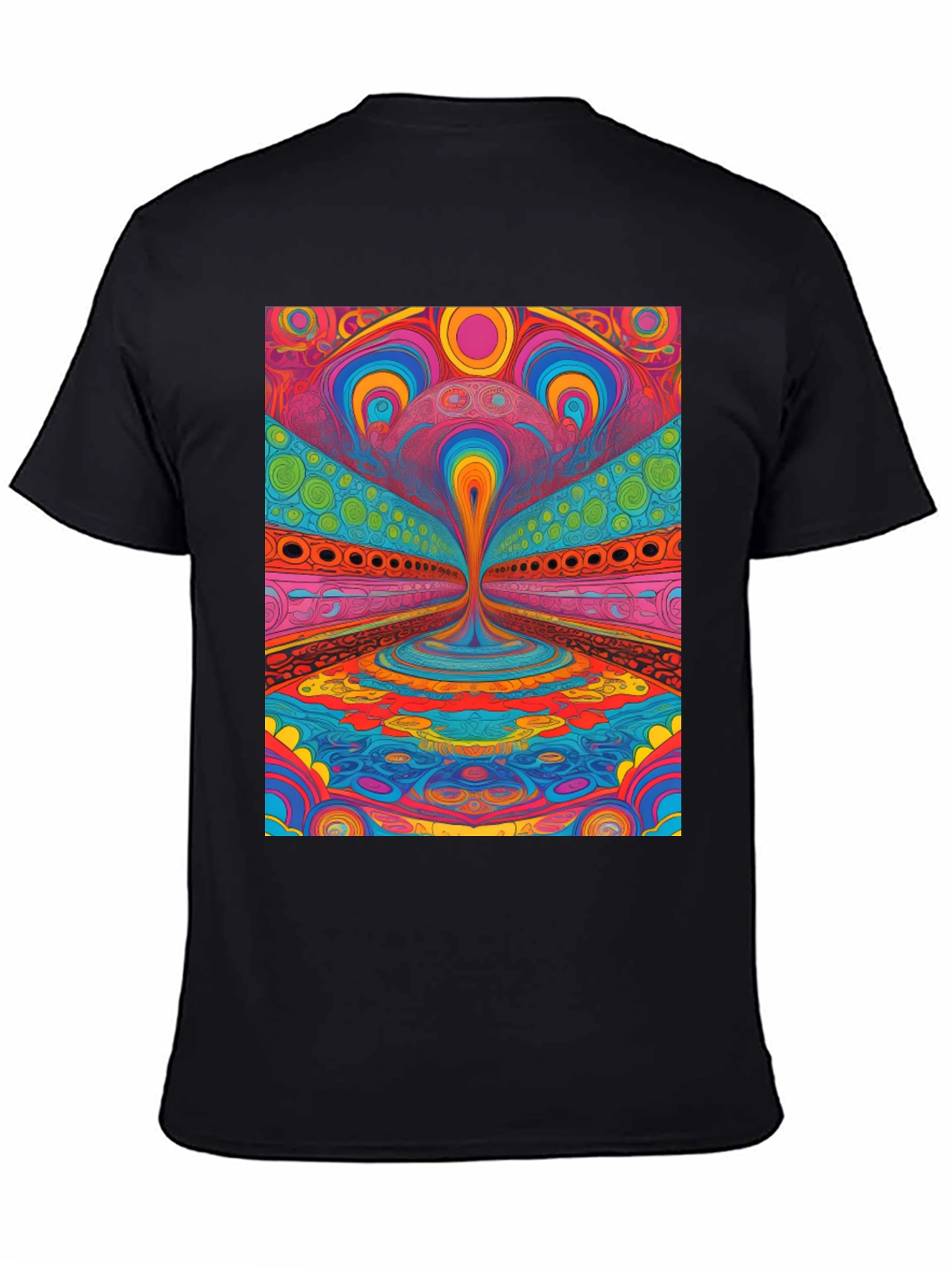 Psychedelic Art T-Shirt - Vibrant Graphic Tee