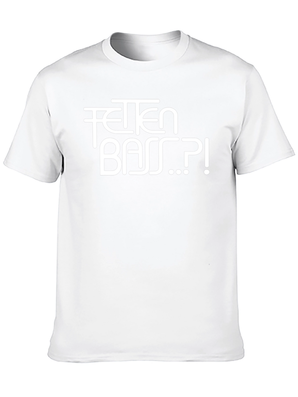 FETTEN BASS Funny Black T-Shirt