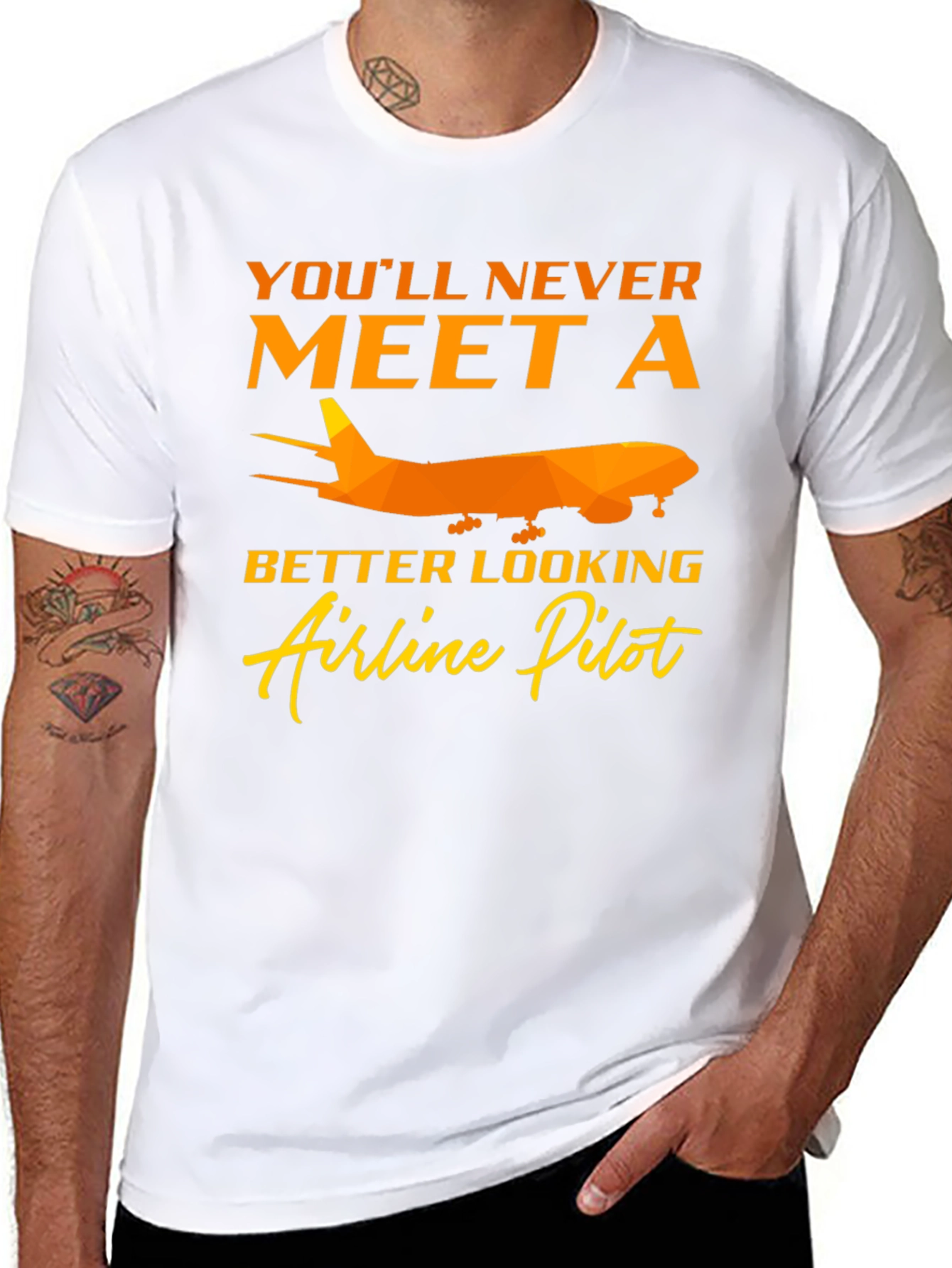Airline Pilot Graphic T-Shirt