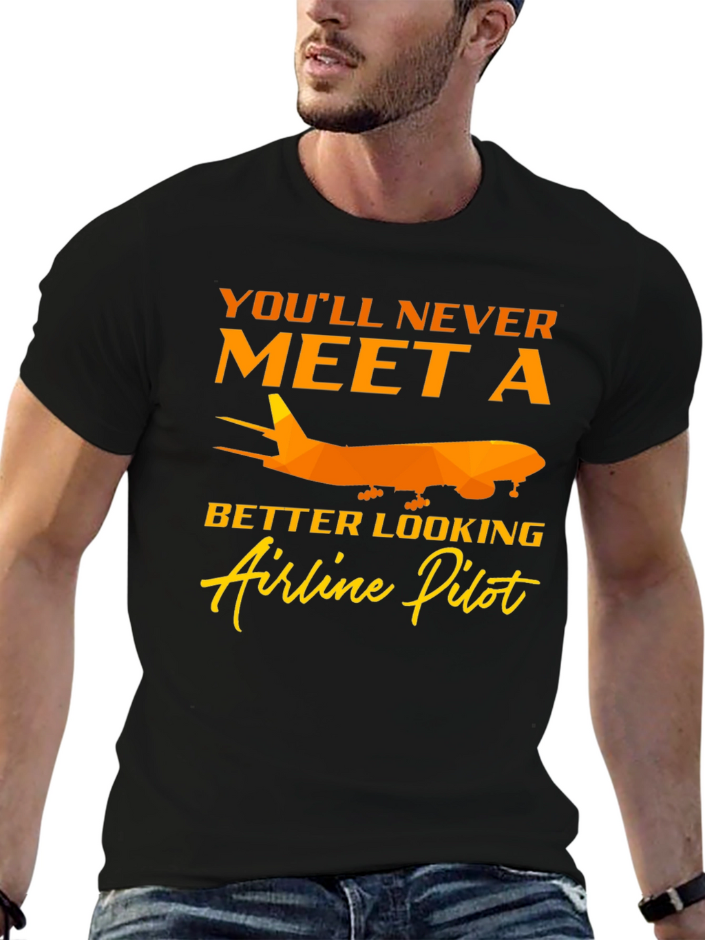 Airline Pilot Graphic T-Shirt