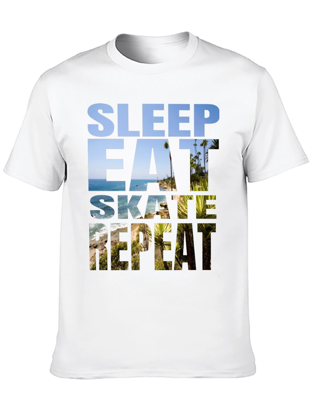 Sleep Eat Skate Repeat Graphic Tee