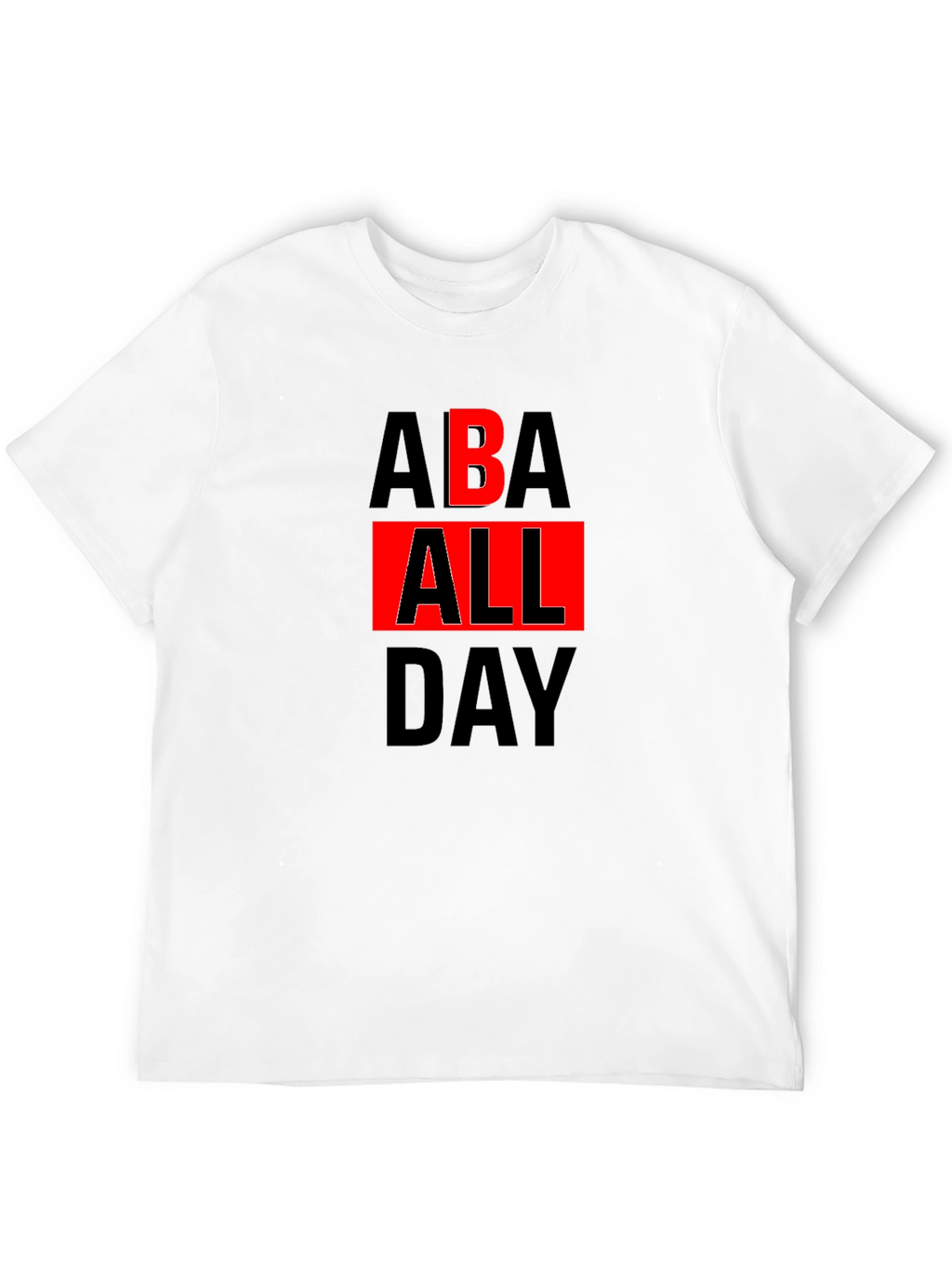 ABA All Day Graphic Tee - Black