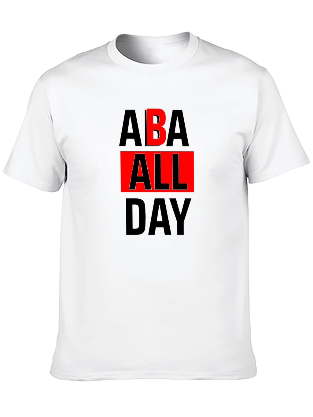 ABA All Day Graphic Tee - Black