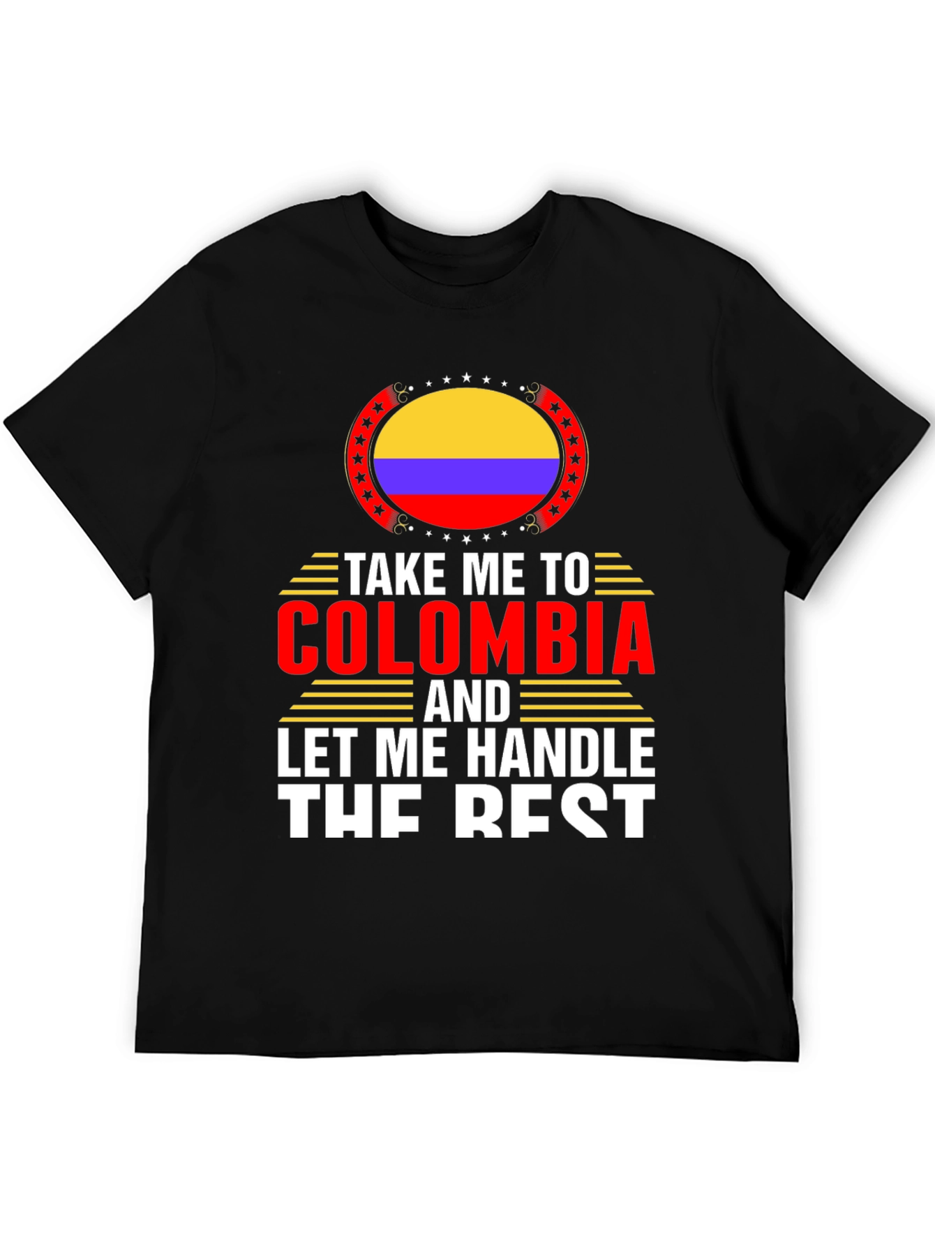 Colombia Flag Graphic T-Shirt