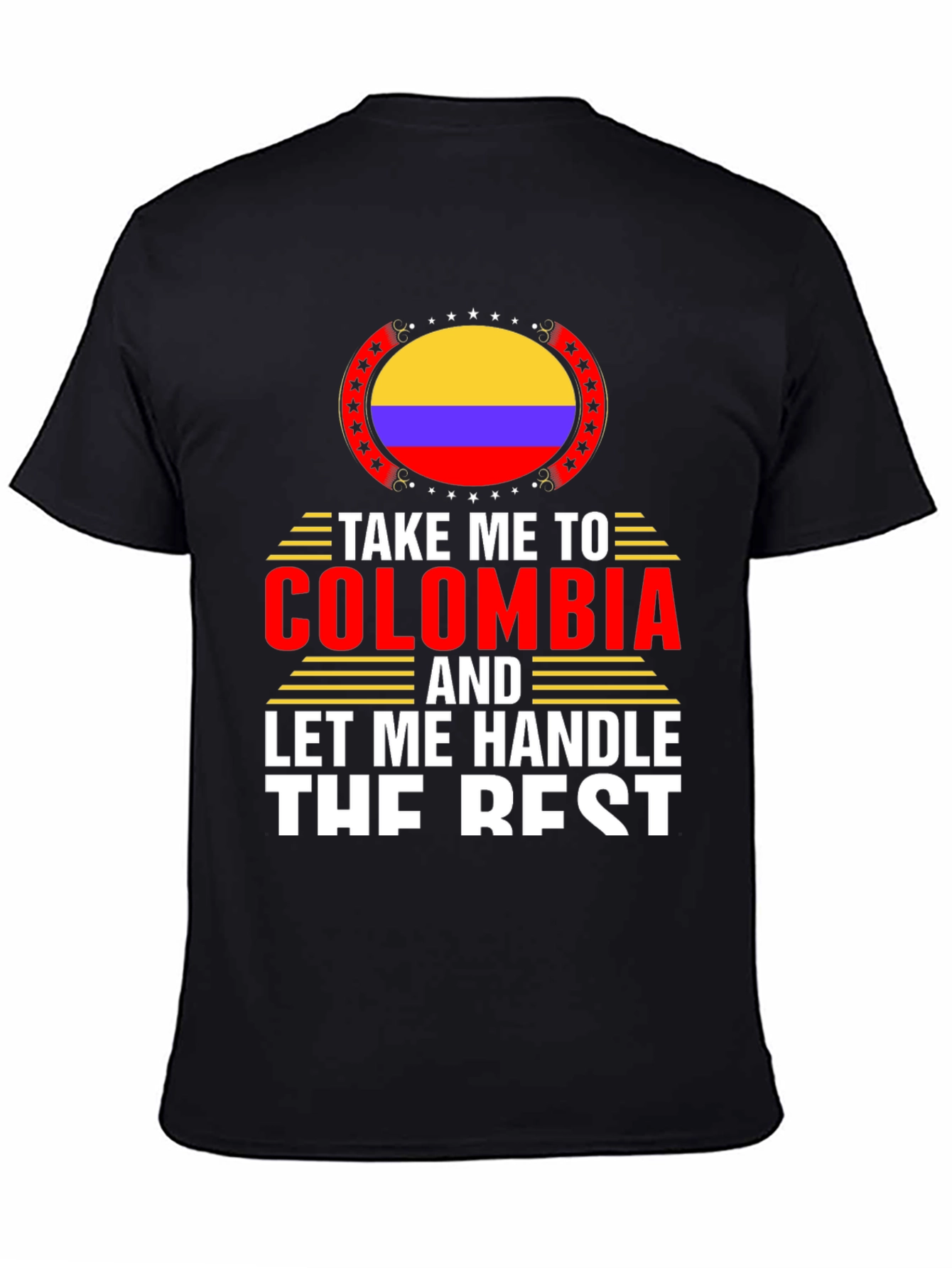 Colombia Flag Graphic T-Shirt