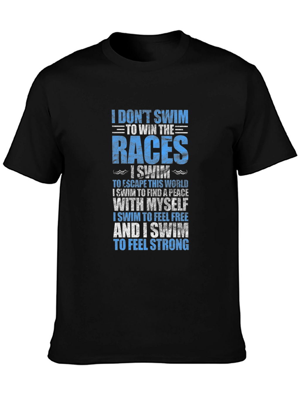 Swimmers Motivation T-Shirt - Swim for Yourself