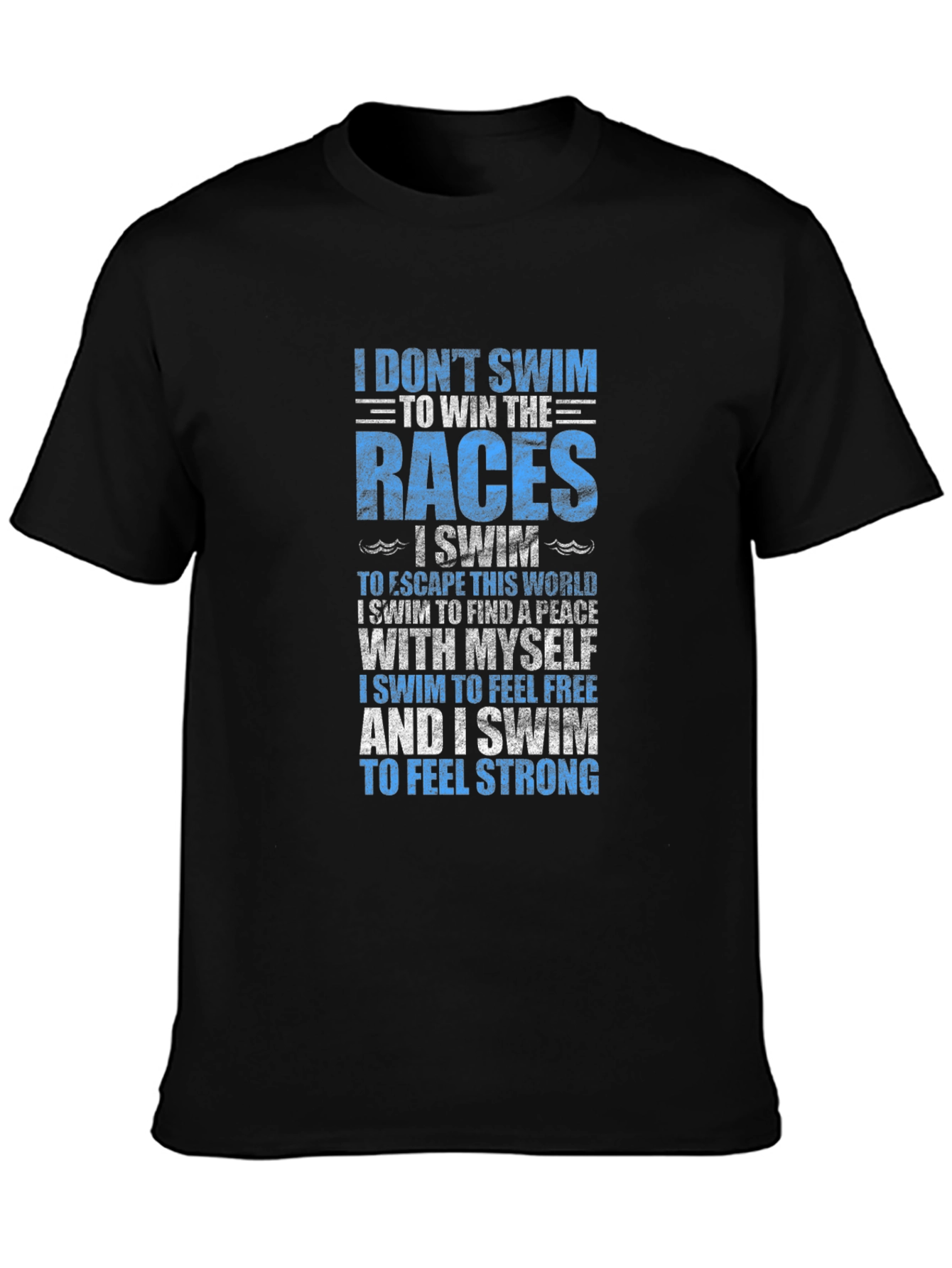 Swimmers Motivation T-Shirt - Swim for Yourself