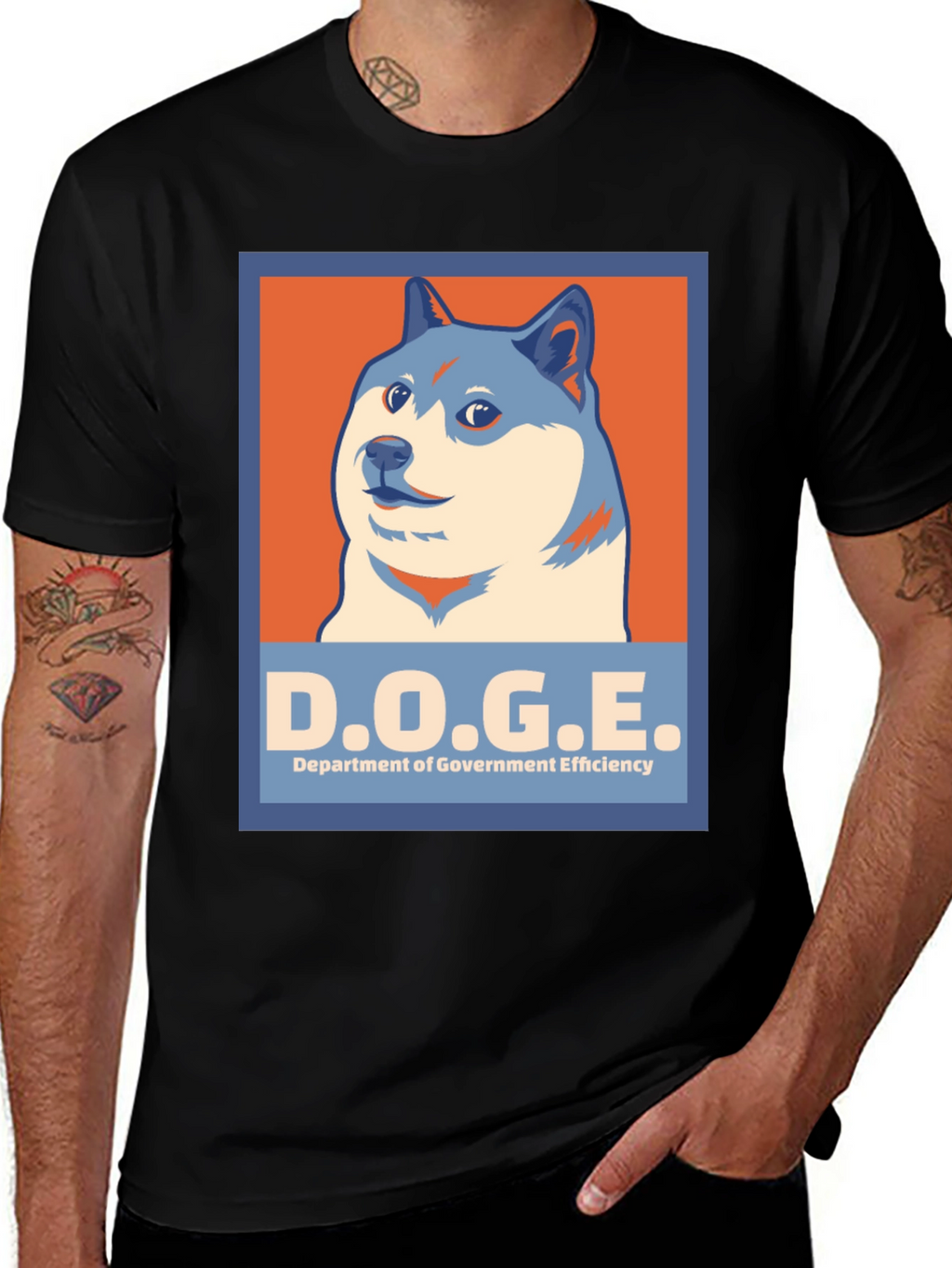 D.O.G.E. T-Shirt - Department of Government Efficiency