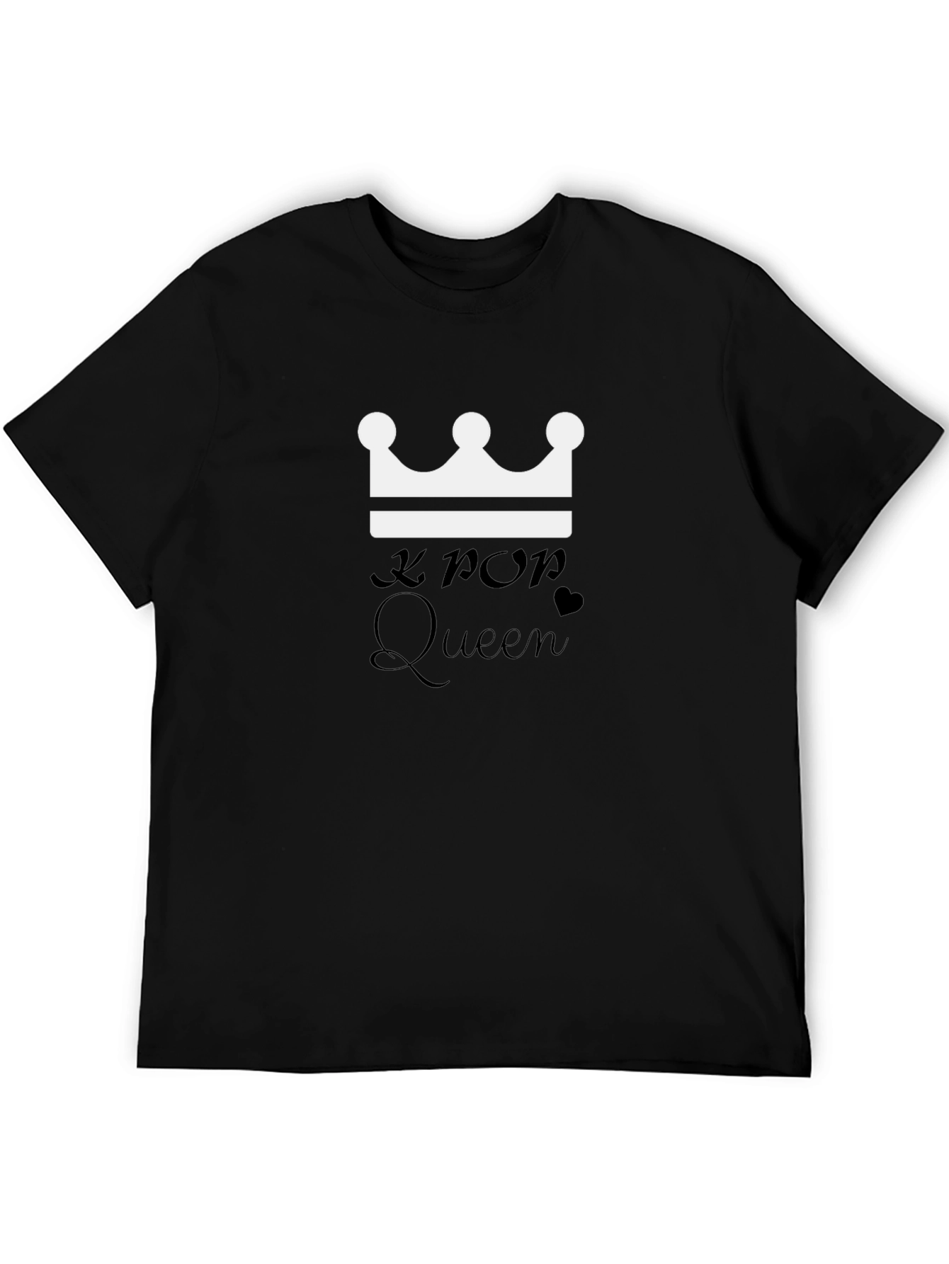K-Pop Queen Black Graphic Tee