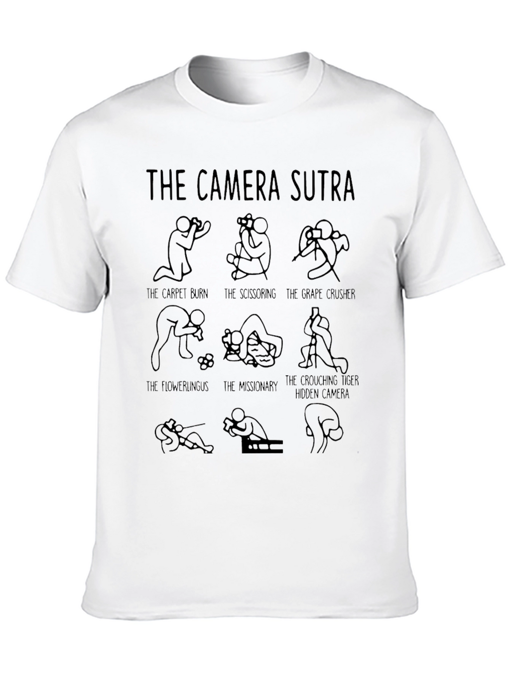 Camera Sutra Graphic T-Shirt