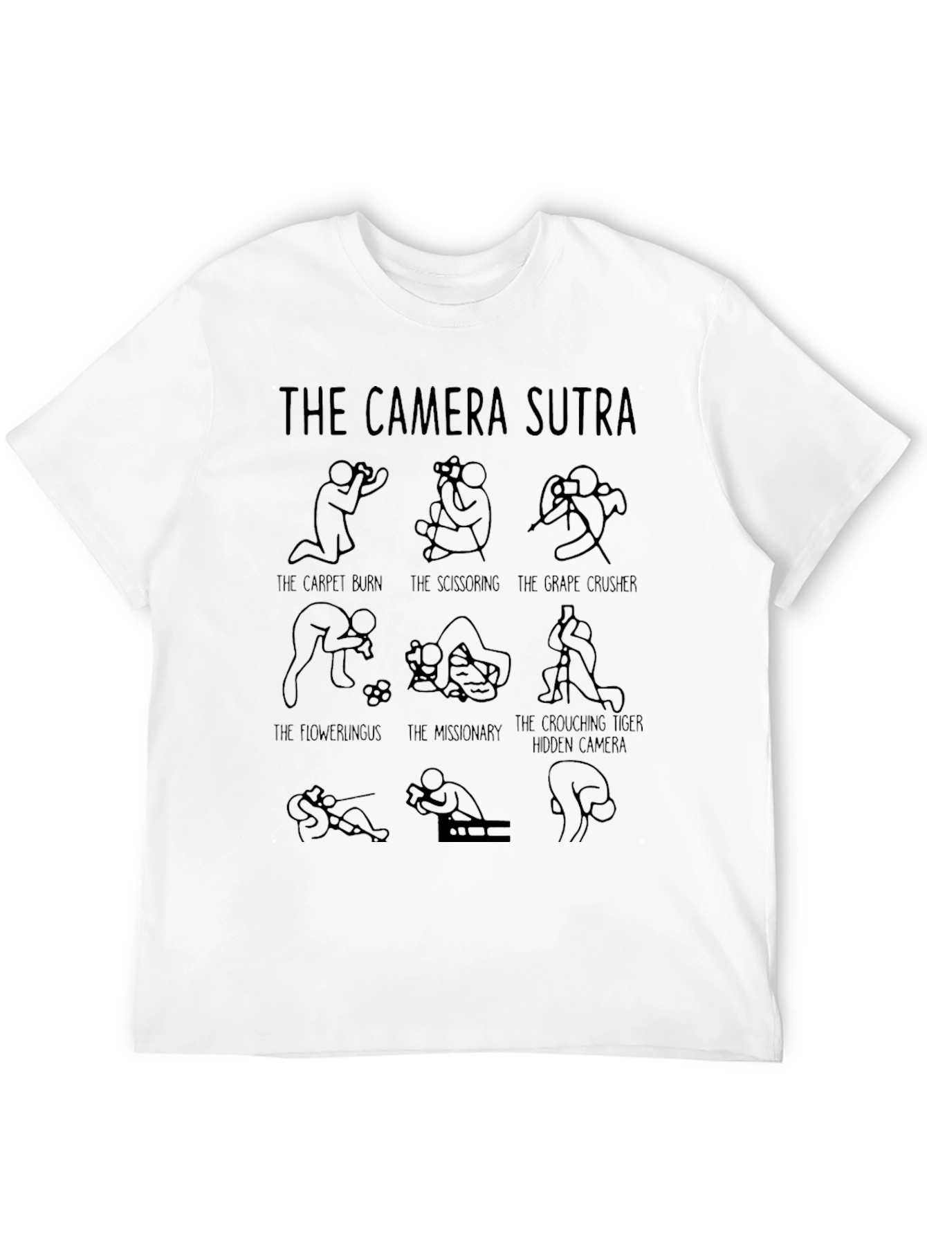 Camera Sutra Graphic T-Shirt