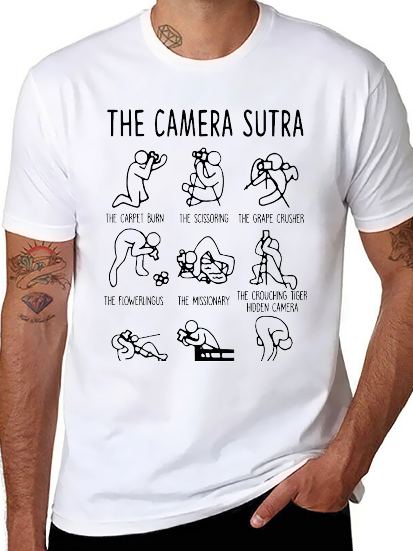Camera Sutra Graphic T-Shirt