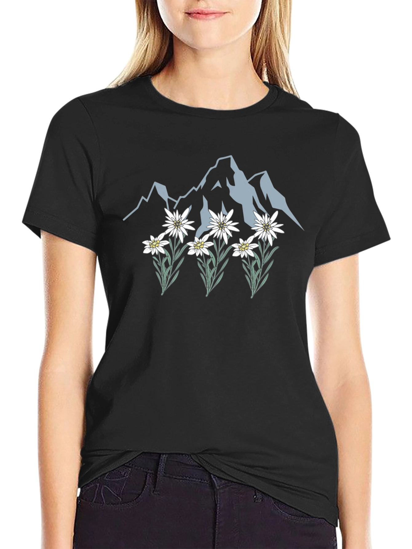 Edelweiss Mountain Graphic Tee