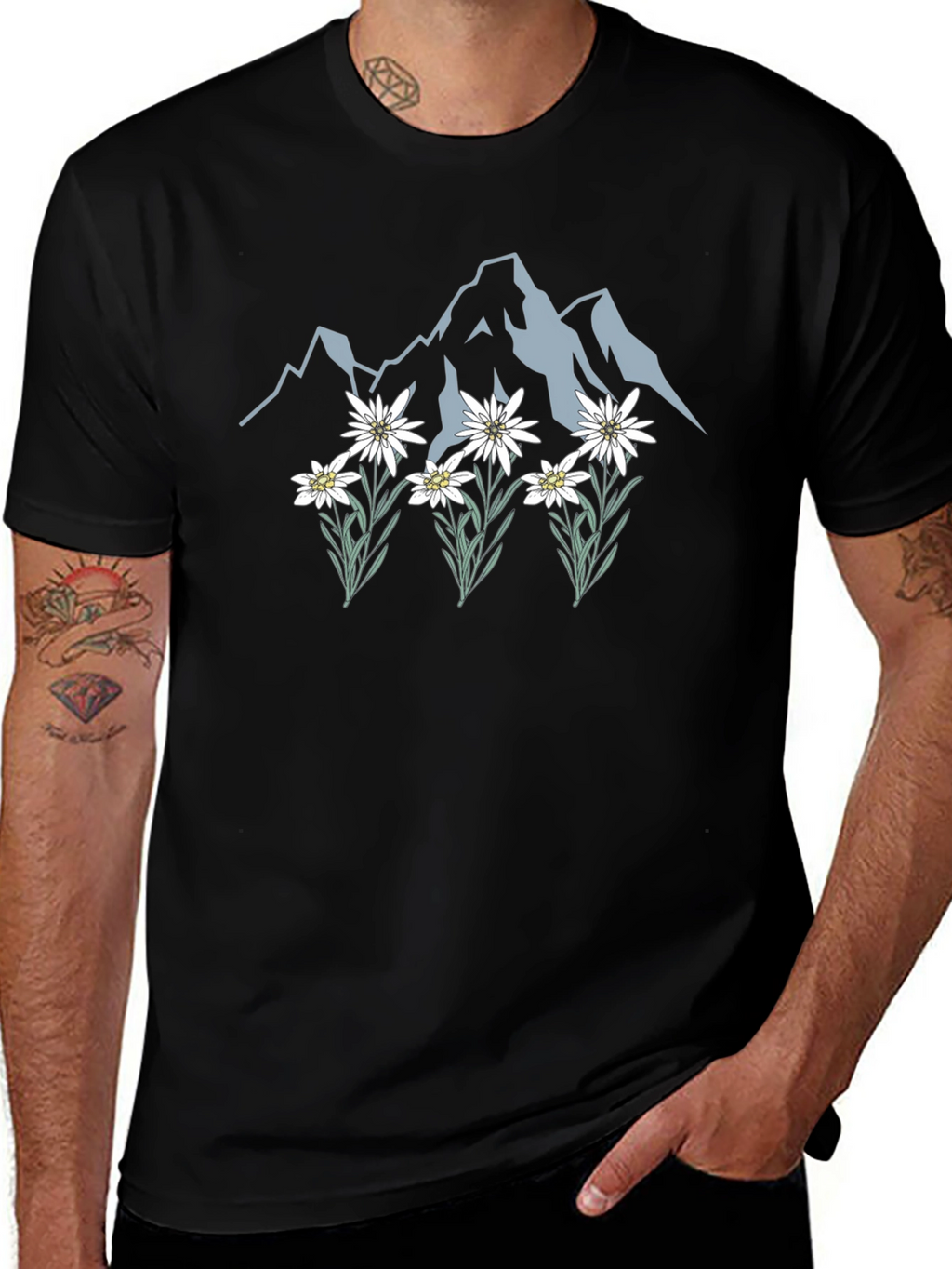 Edelweiss Mountain Graphic Tee