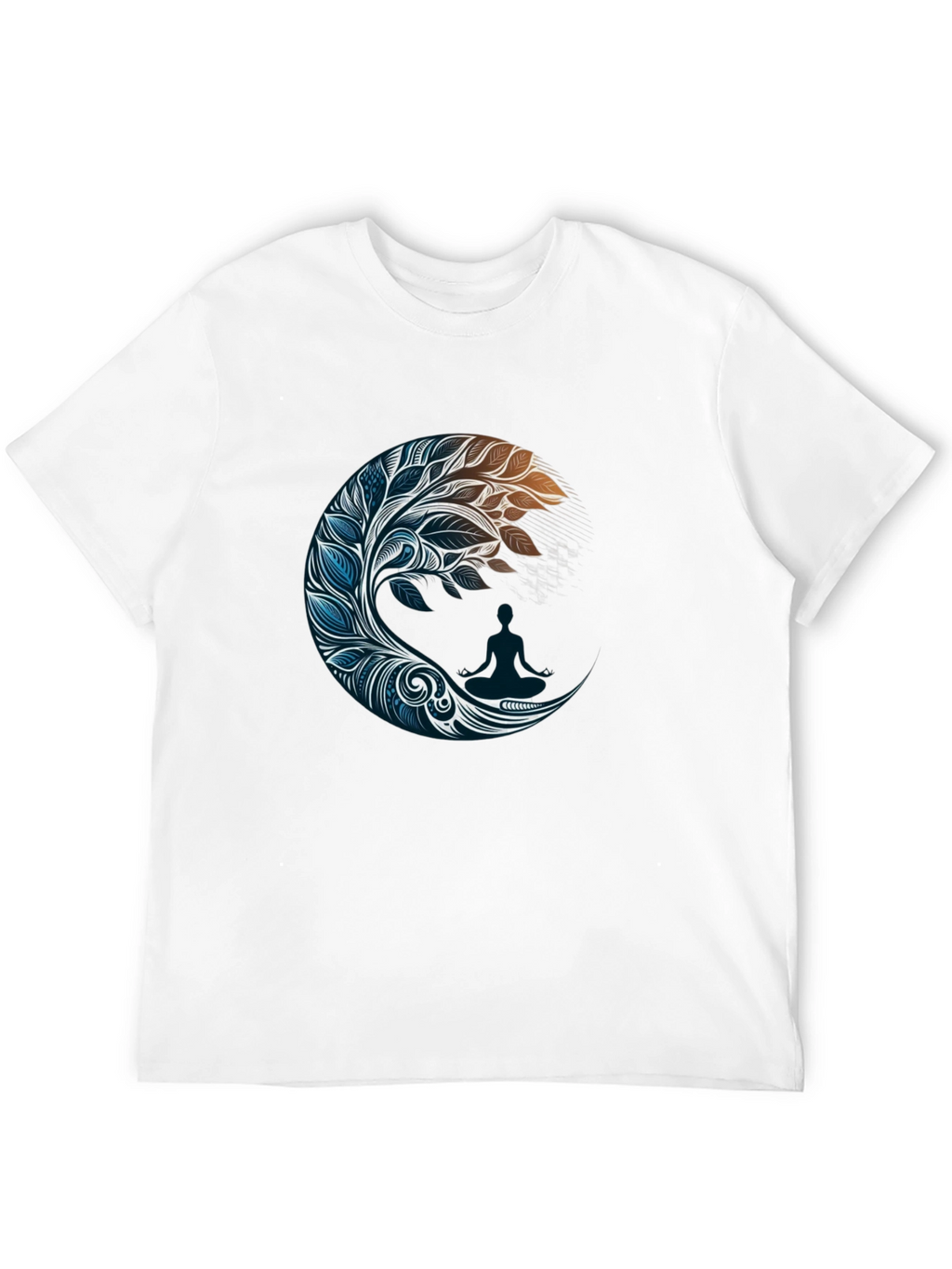 Zen Moon Graphic Tee - Stylish Comfort