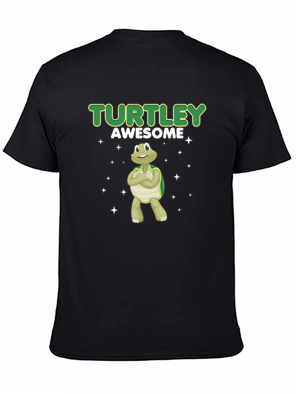 Turtley Awesome Black T-Shirt