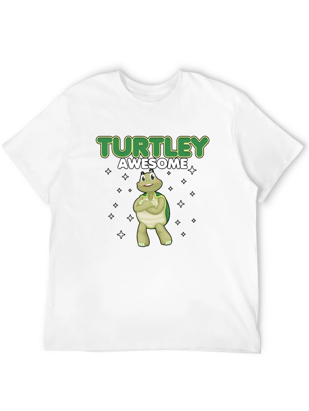 Turtley Awesome Black T-Shirt