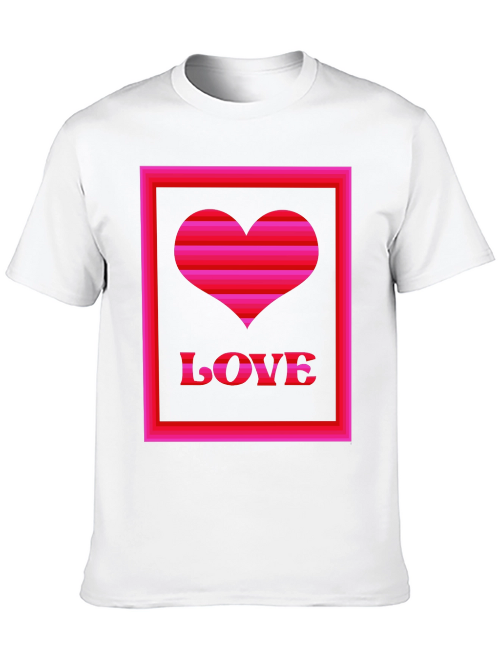 Love Heart Graphic T-Shirt