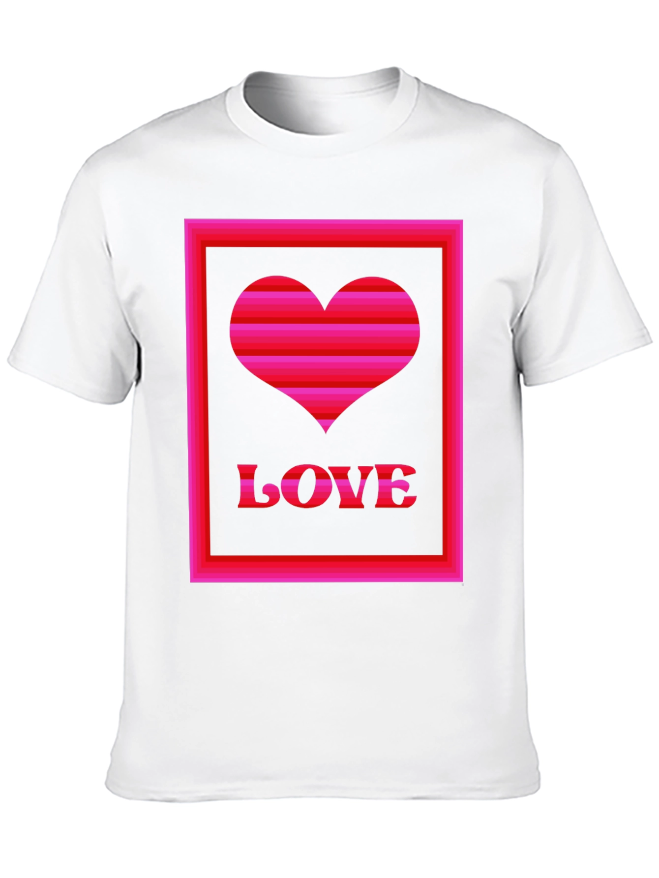 Love Heart Graphic T-Shirt
