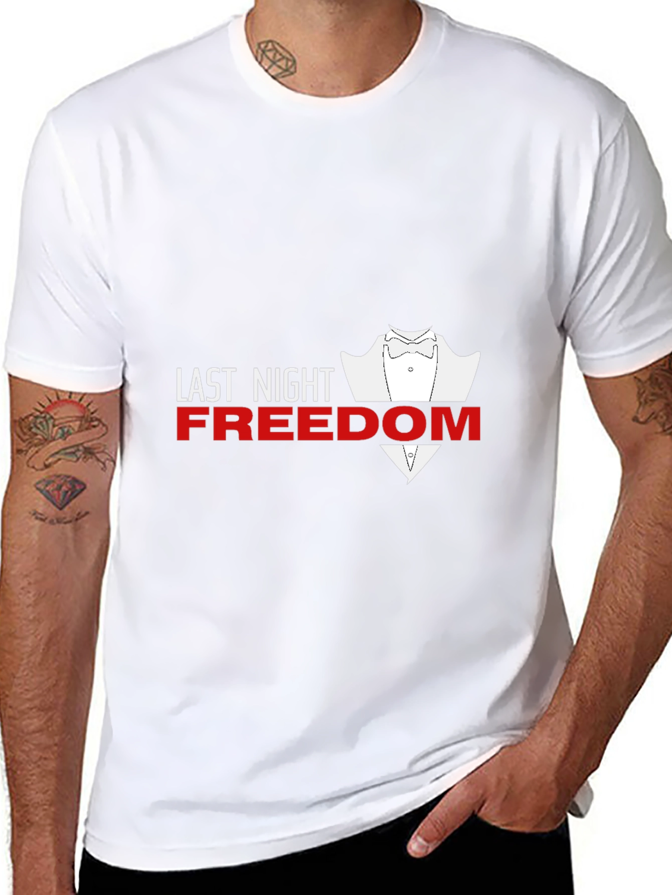 Last Night Freedom Graphic Tee