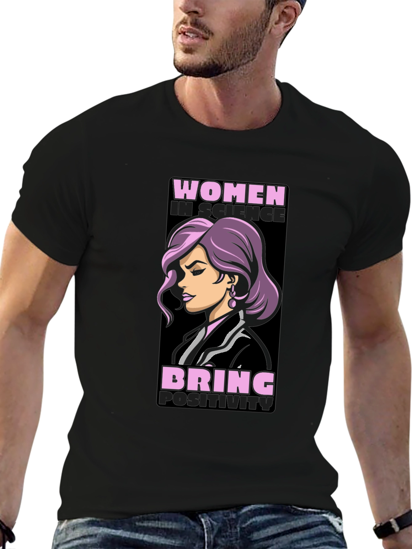 Women in Science Graphic T-Shirt