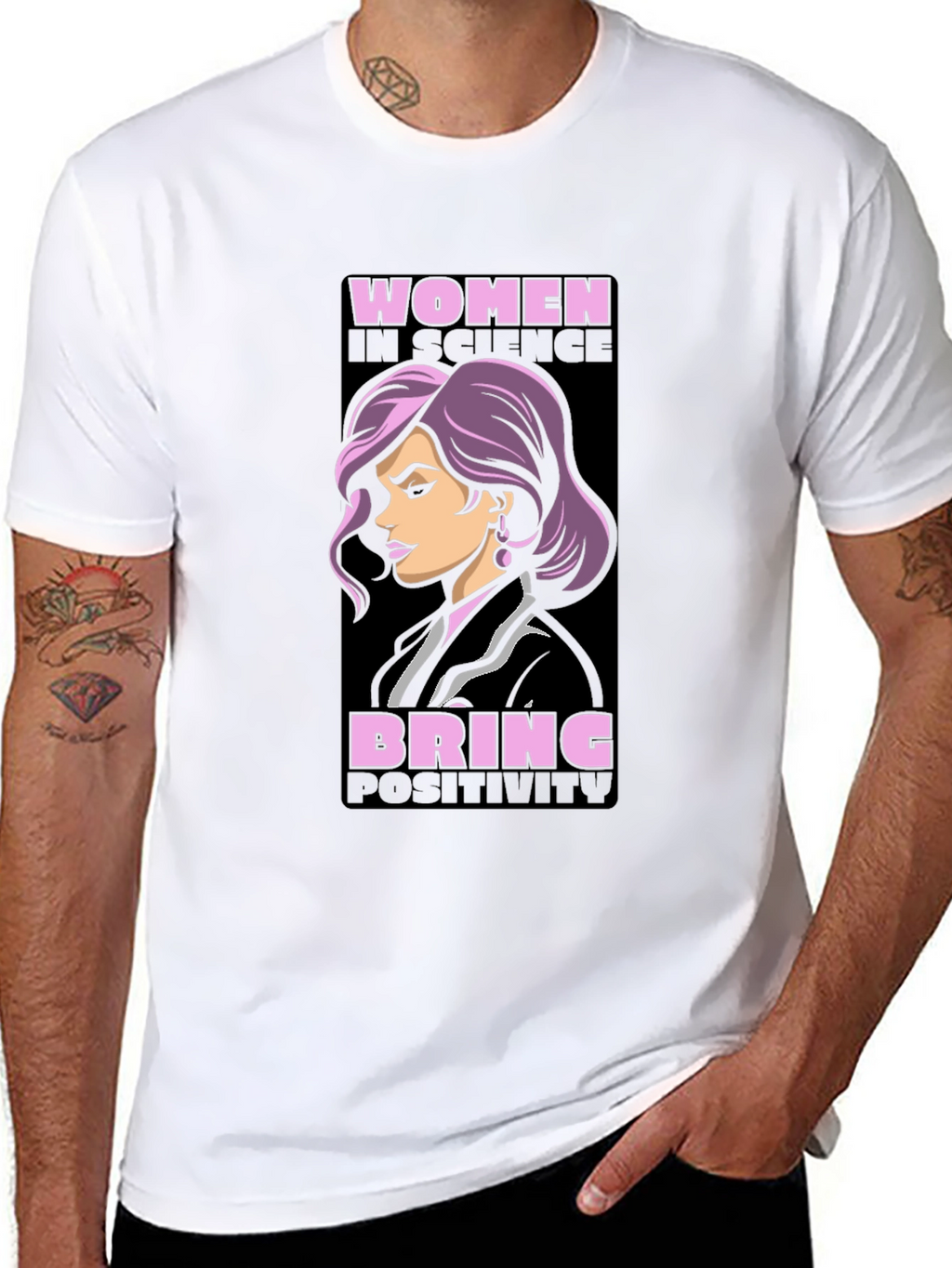 Women in Science Graphic T-Shirt