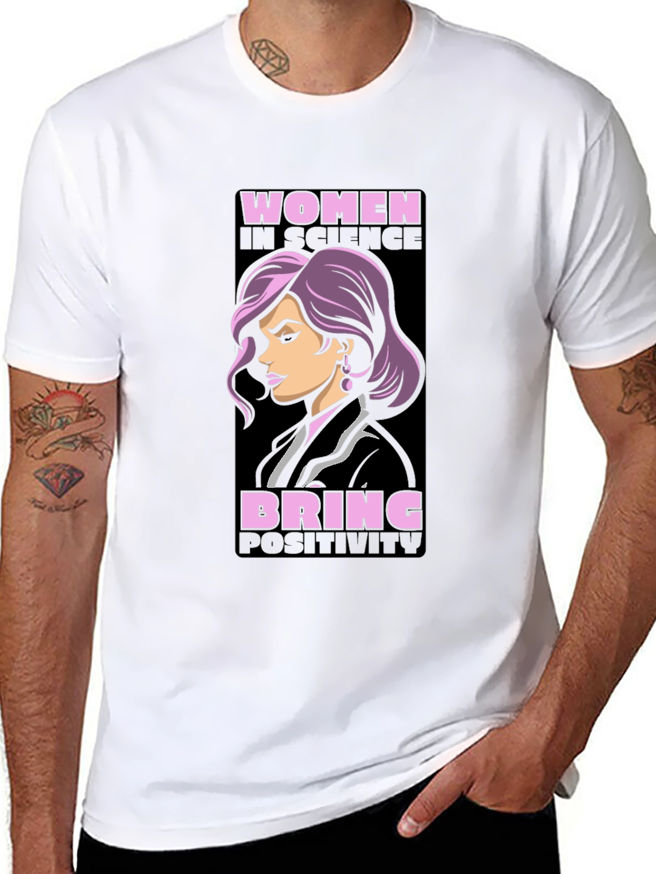 Women in Science Graphic T-Shirt