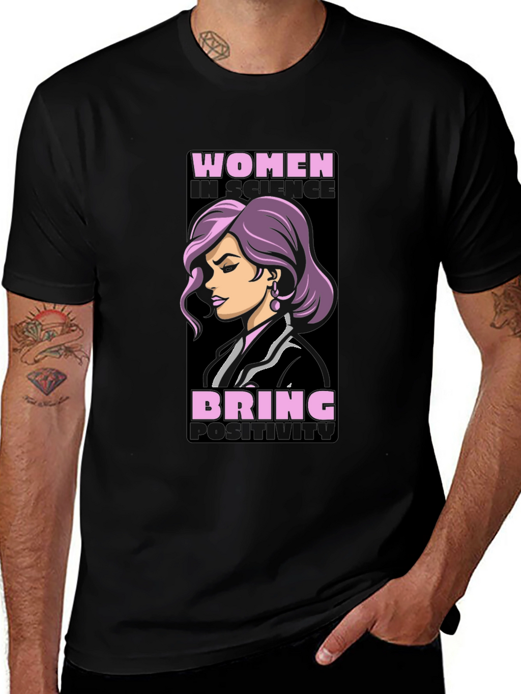 Women in Science Graphic T-Shirt