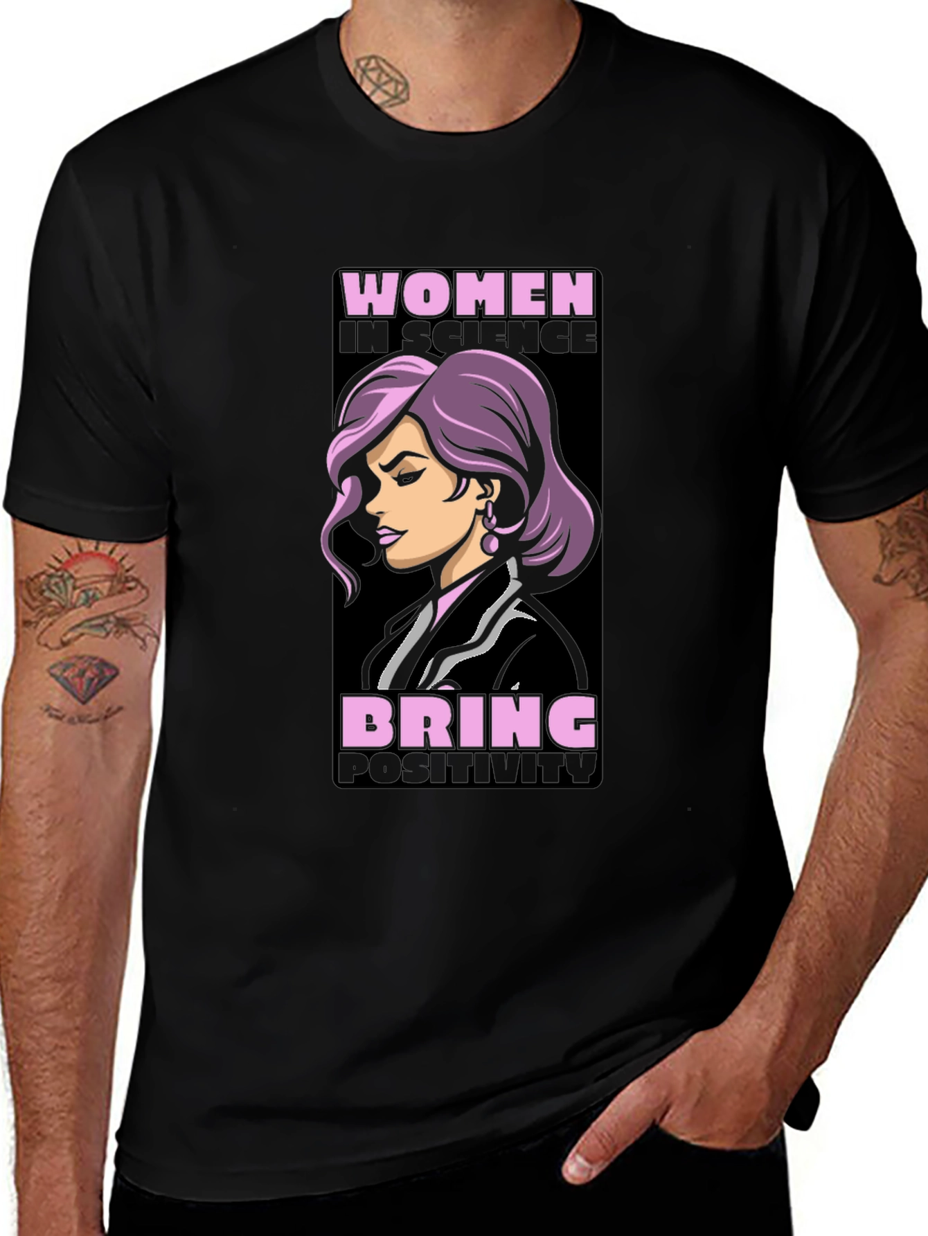 Women in Science Graphic T-Shirt