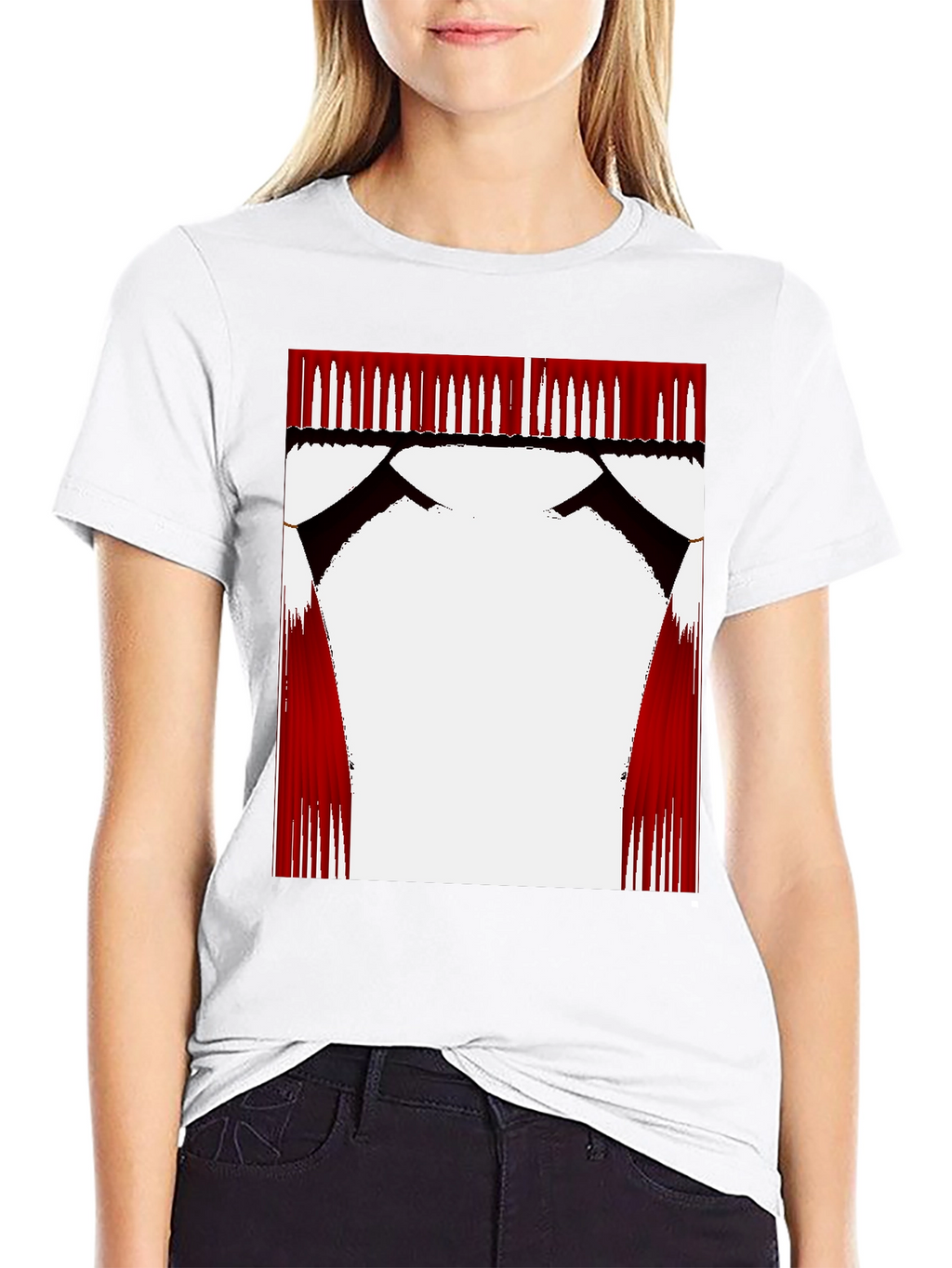 Theater Curtain Graphic T-Shirt