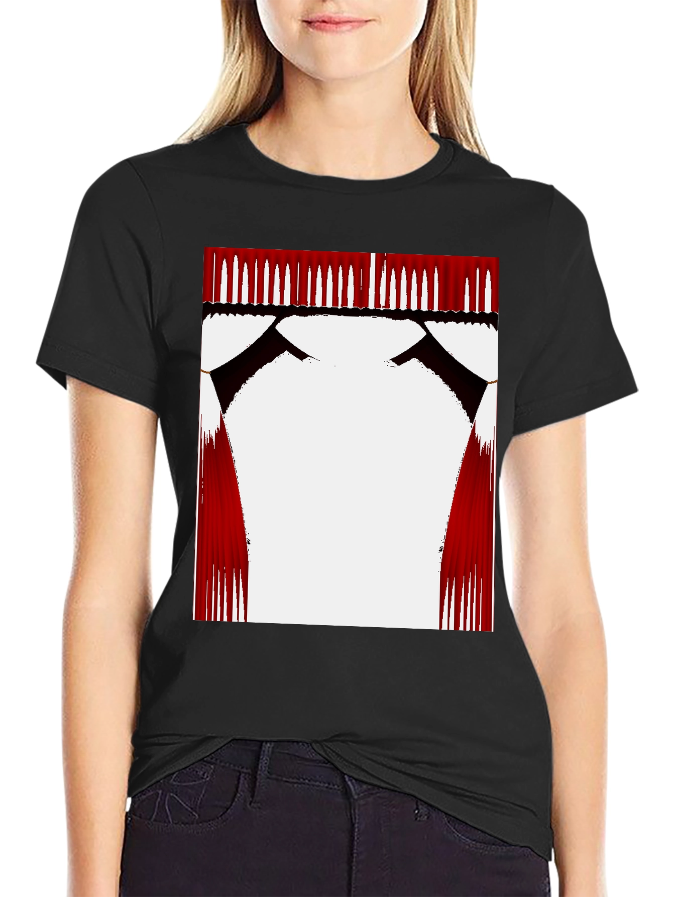 Theater Curtain Graphic T-Shirt